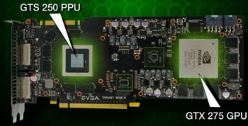 EVGA GeForce GTX 275 CO-OP PhysX Edition